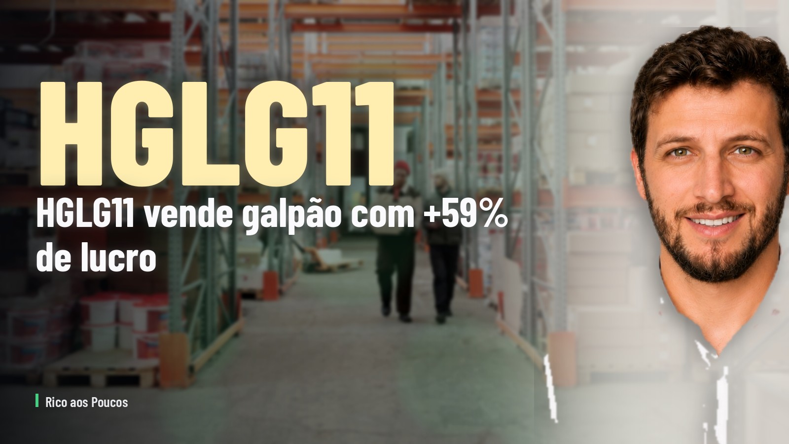 HGLG11 vende galpão Itapevi com 59% de lucro