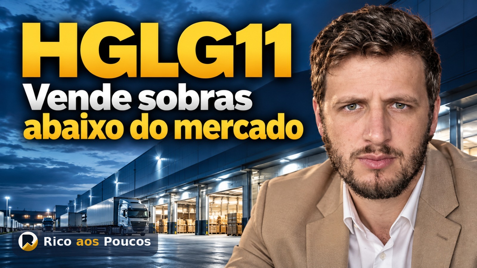O que aconteceu com o HGLG11 no leilão do PATL11 — e por que o preço veio abaixo do mercado