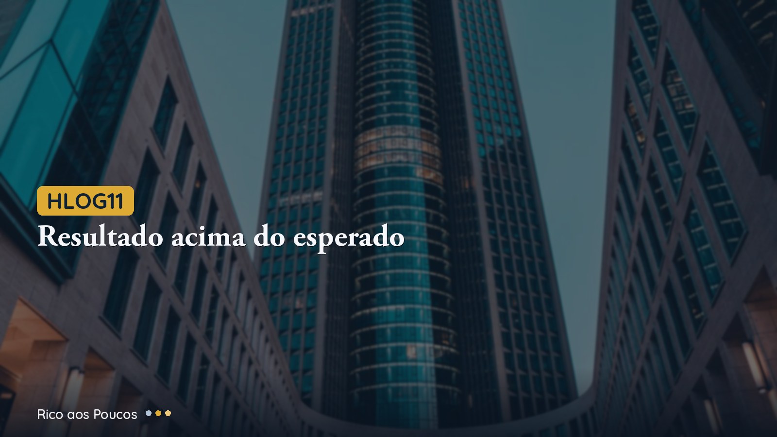 HLOG11 subiu 4% após relatório de junho acima do esperado