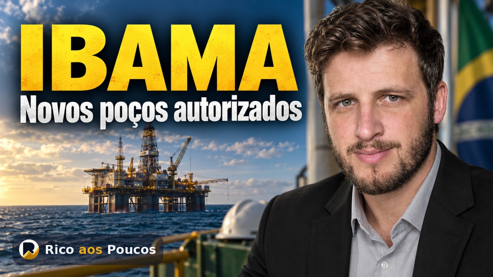 Ibama autoriza mais três poços da Petrobras na Foz do Amazonas — o que muda para PETR3 e PETR4