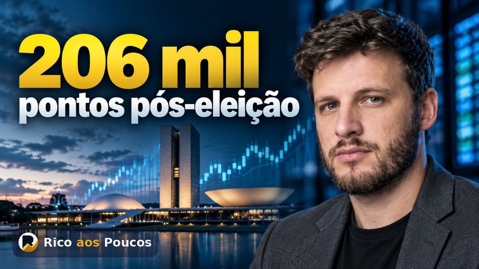 Ibovespa a 206 mil: quem puxou — e quem ficou atrás — no histórico rali pós-eleição