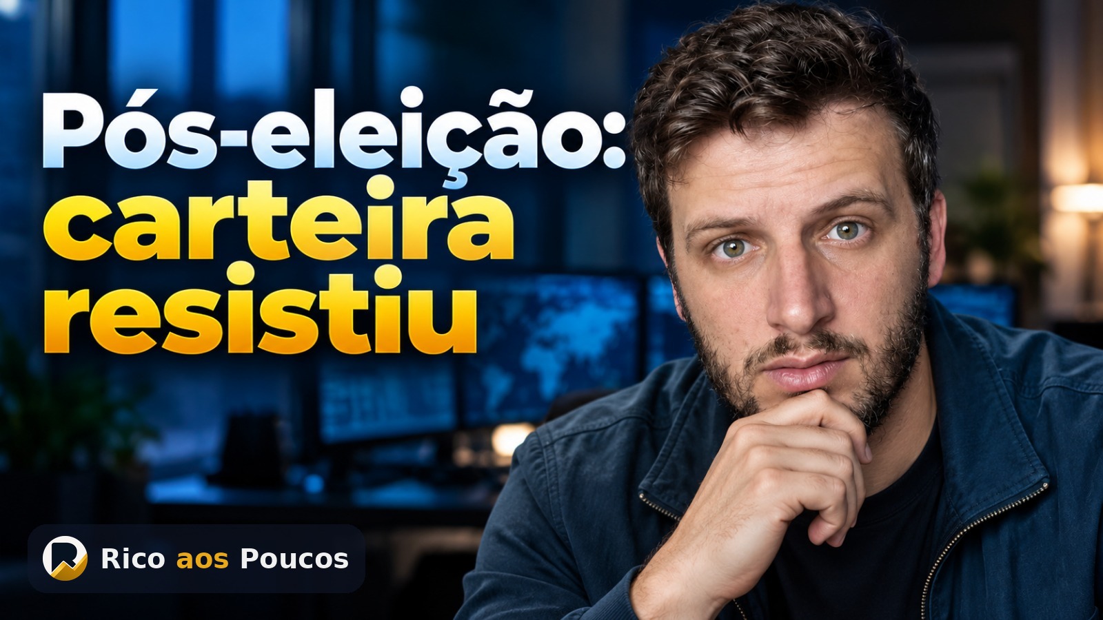 O que aconteceu com o Ibovespa hoje — e como a nossa carteira se protegeu do tombo