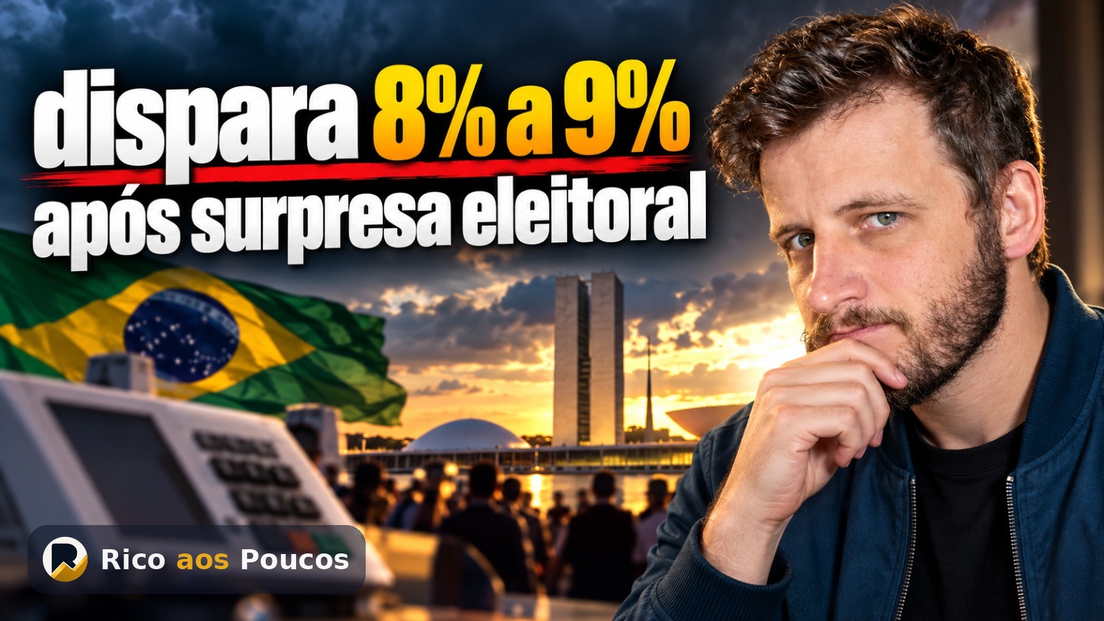 Ibovespa disparou após surpresa no 1º turno — o que esperar até o segundo turno das eleições de 2026