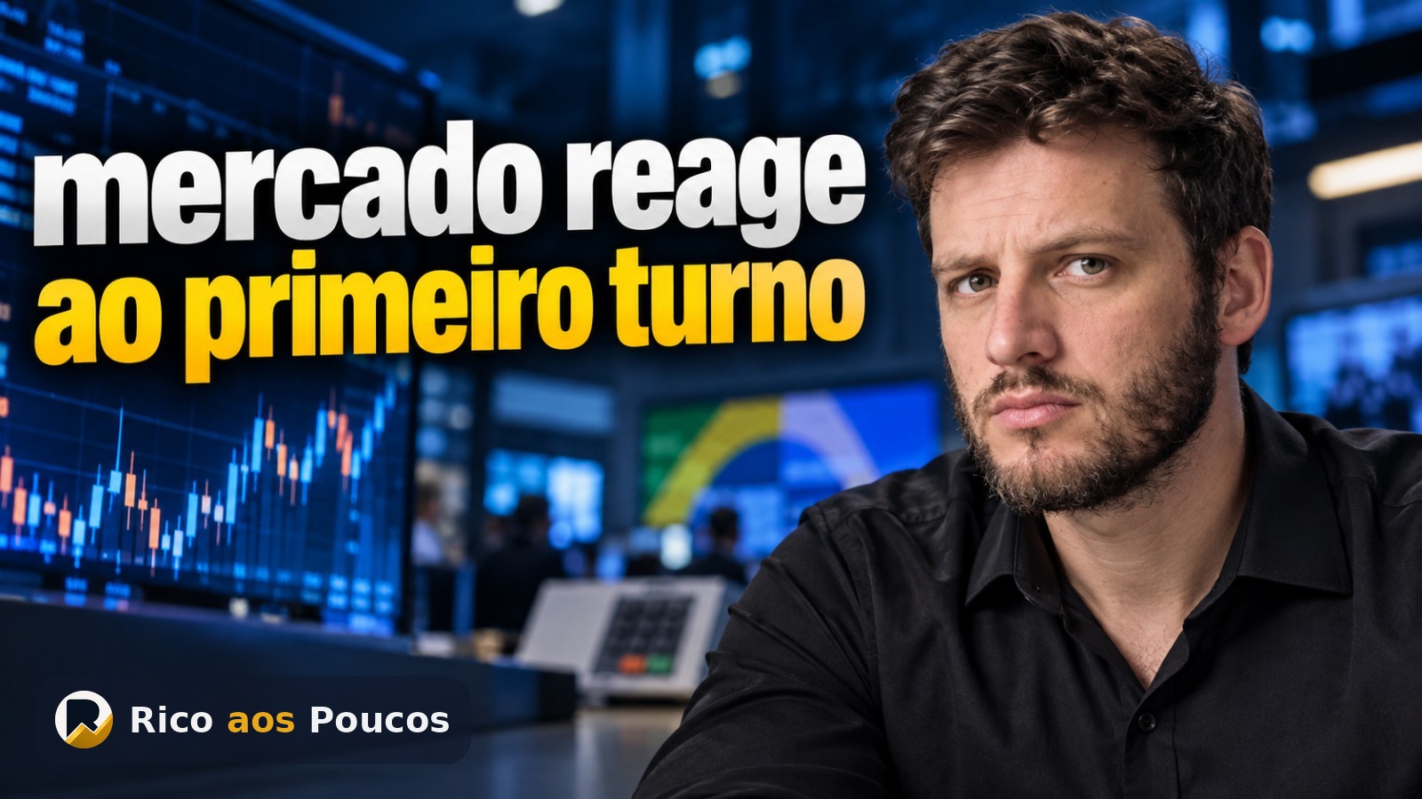 Ibovespa dispara e dólar desaba após Flávio Bolsonaro liderar 1º turno — o que dizem os analistas