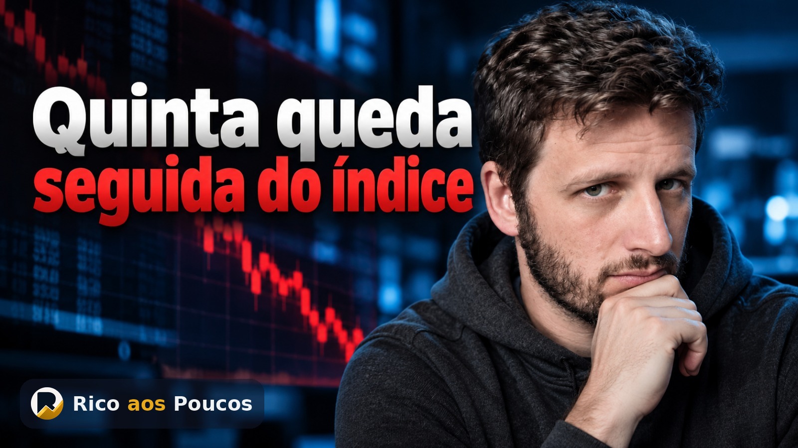 Por que o Ibovespa cai hoje: o InfoMoney aponta a quinta queda seguida pós-eleições, com o Nasdaq futuro em -2%