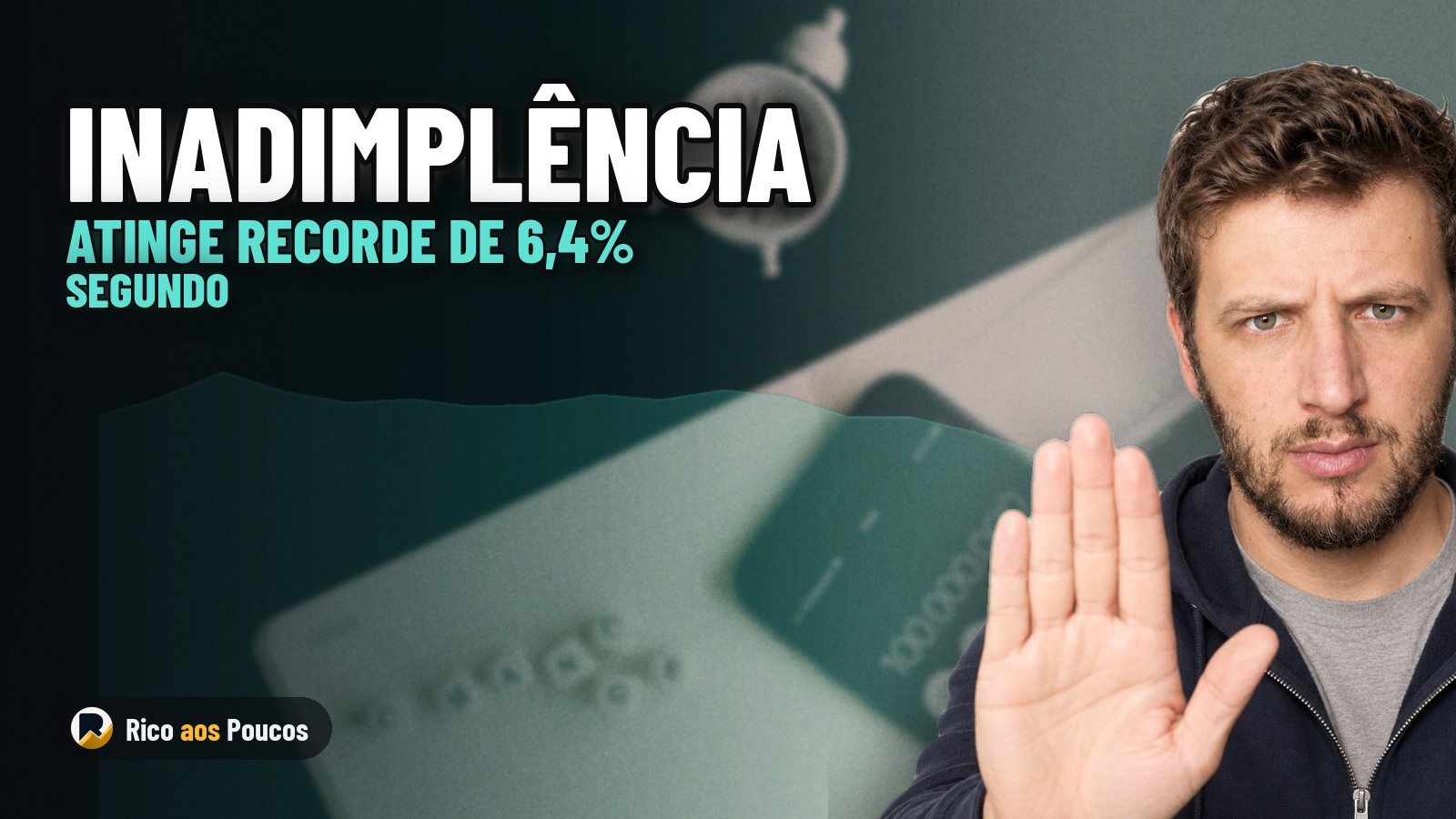 Inadimplência recorde no Brasil: taxa de recursos livres sobe para 6,4% em julho, mostra Banco Central