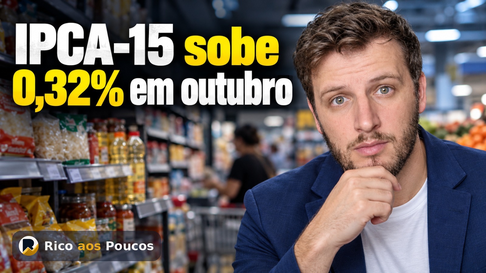 IPCA-15 de outubro desacelera para 0,32%, mas 12 meses vai a 4,62%