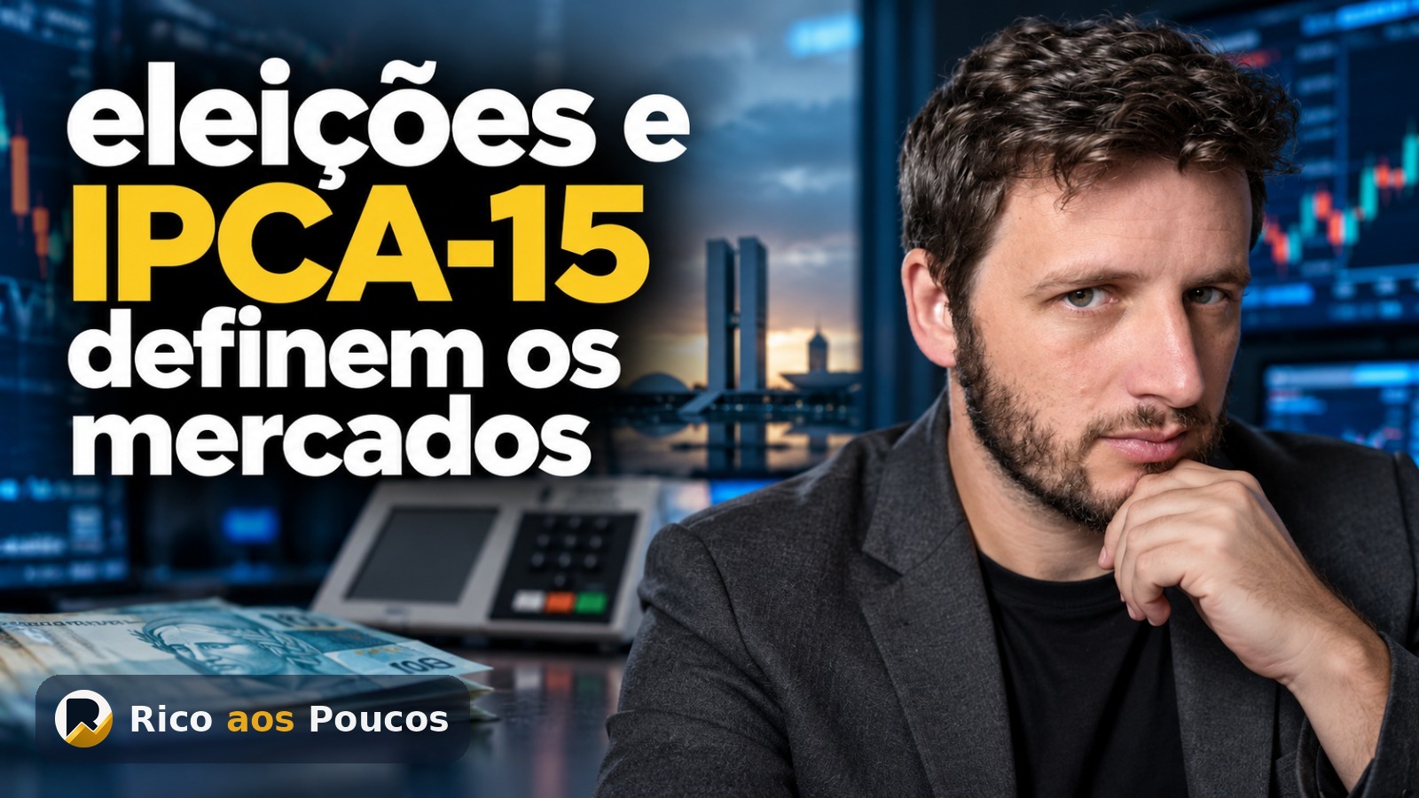Calendário econômico da semana: segundo turno das eleições e IPCA-15 concentram o risco dos mercados
