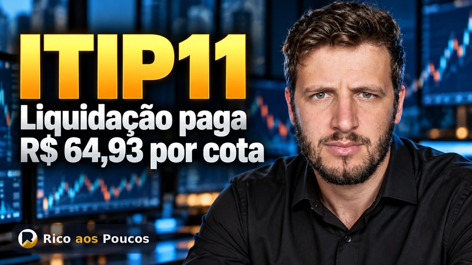 O que aconteceu com o ITIP11: liquidação paga R$ 64,93 por cota e define datas de outubro