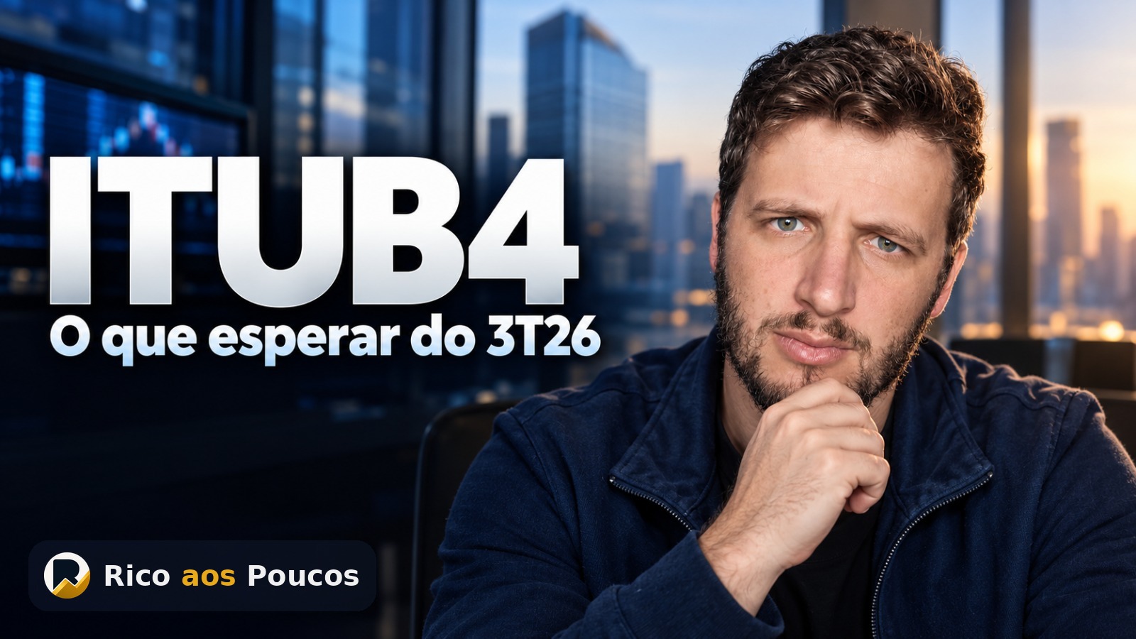 ITUB4 cotação hoje e gráfico: balanço do 3T26