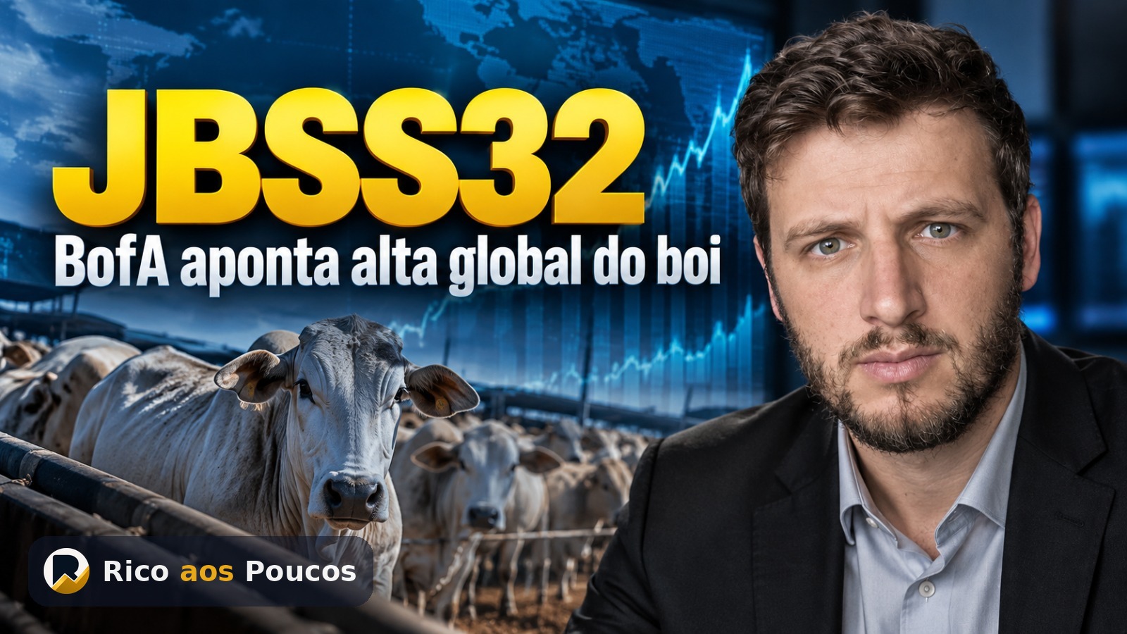 Por que a ação JBSS32 subiu 6,19% — a expectativa do BofA que animou o mercado