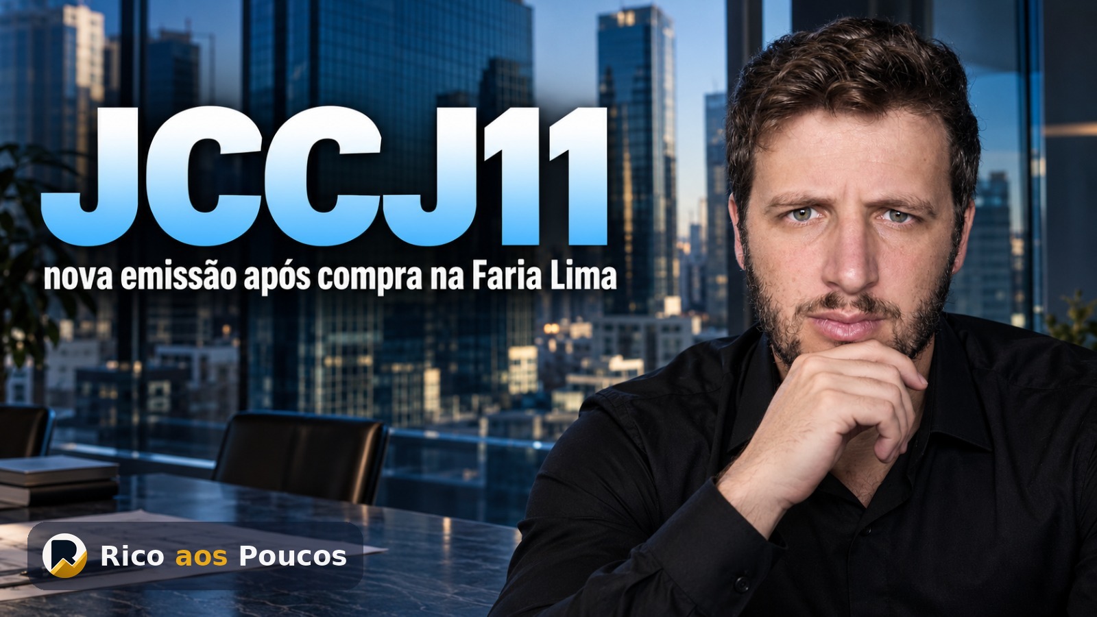 JCCJ11 terá nova emissão? A conta de R$ 31 milhões da aquisição do CJ Faria Lima