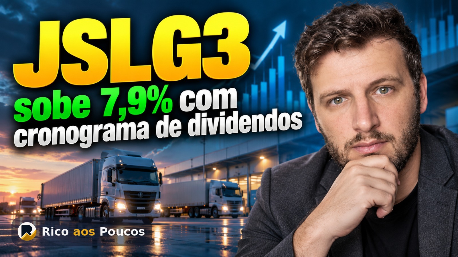 Por que a ação JSLG3 subiu 7,9% hoje — o anúncio dos R$ 421 milhões em dividendos