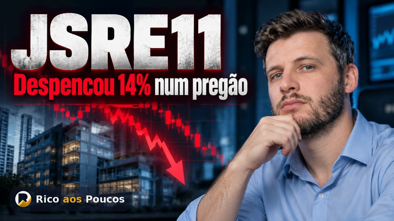 JSRE11 se desploma un 14% en bolsa: ¿qué pasó hoy con el fondo inmobiliario?