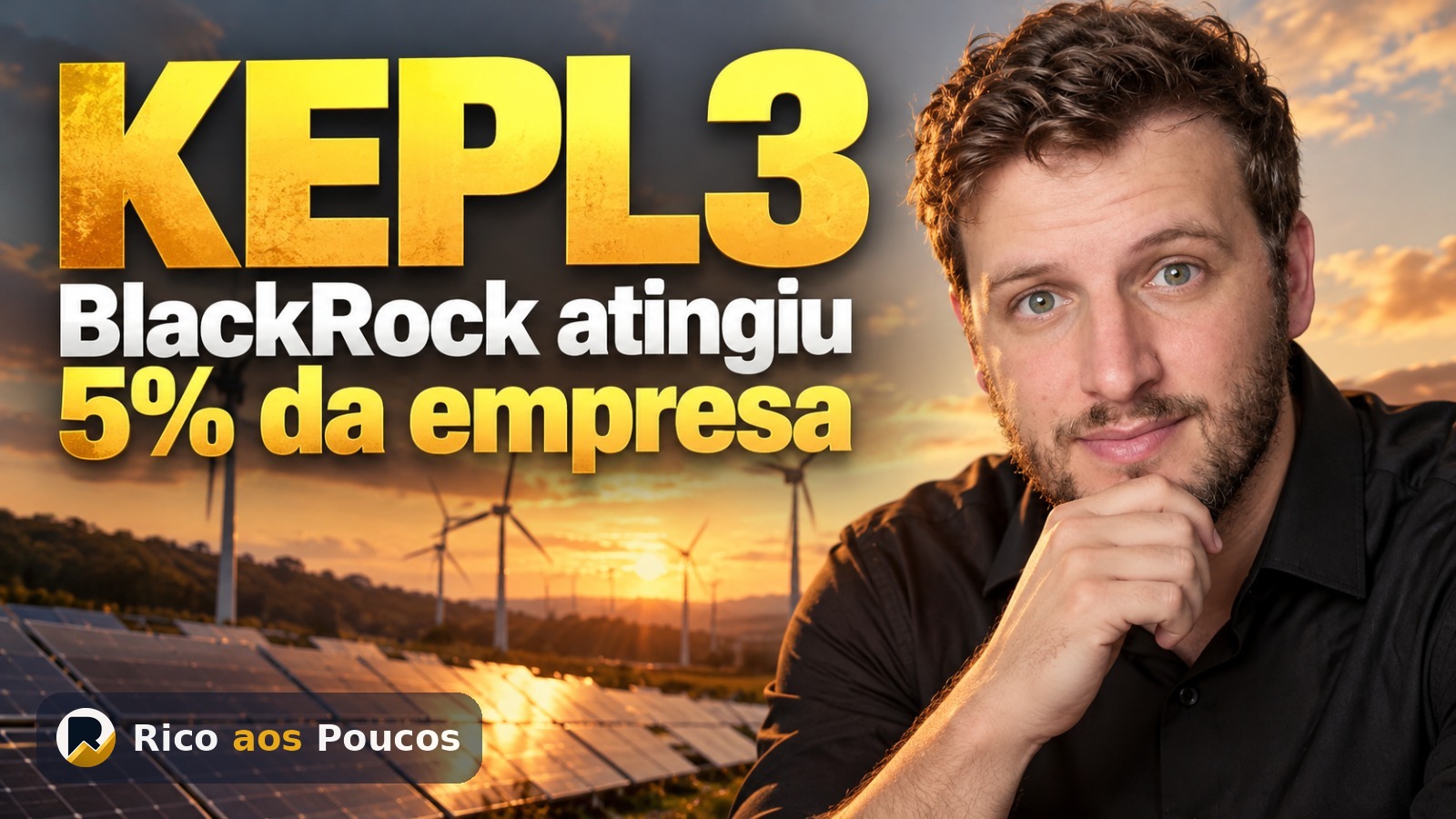 Ação KEPL3 dispara 5,9% na B3 após BlackRock atingir 5% de participação