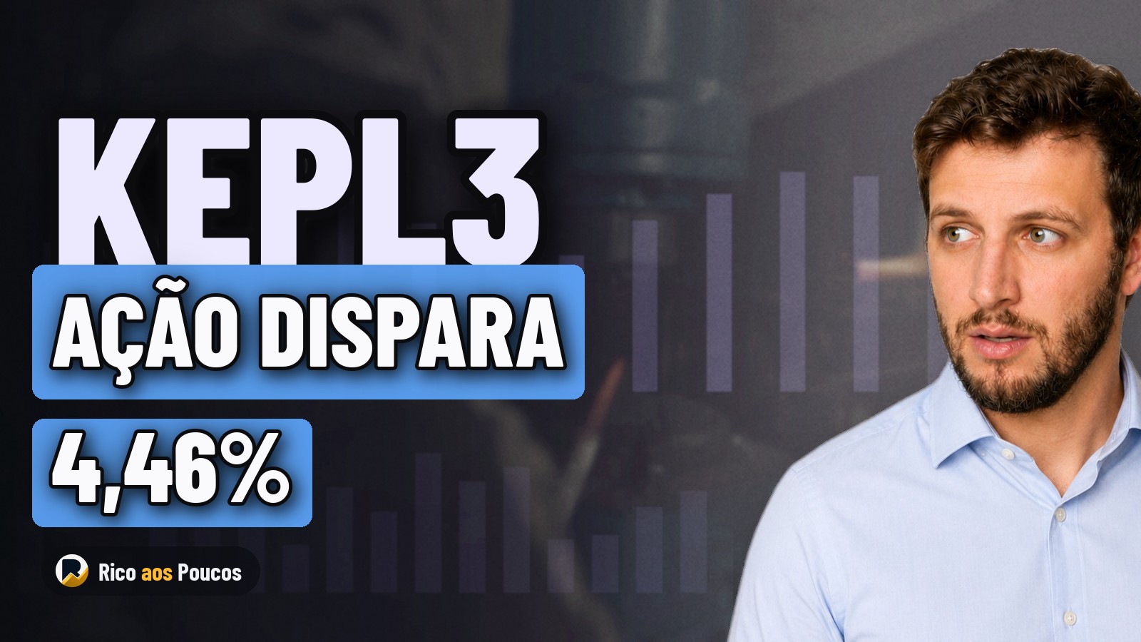Por que a ação KEPL3 subiu 4,5% hoje — alta descola do Ibovespa sem fato novo na CVM