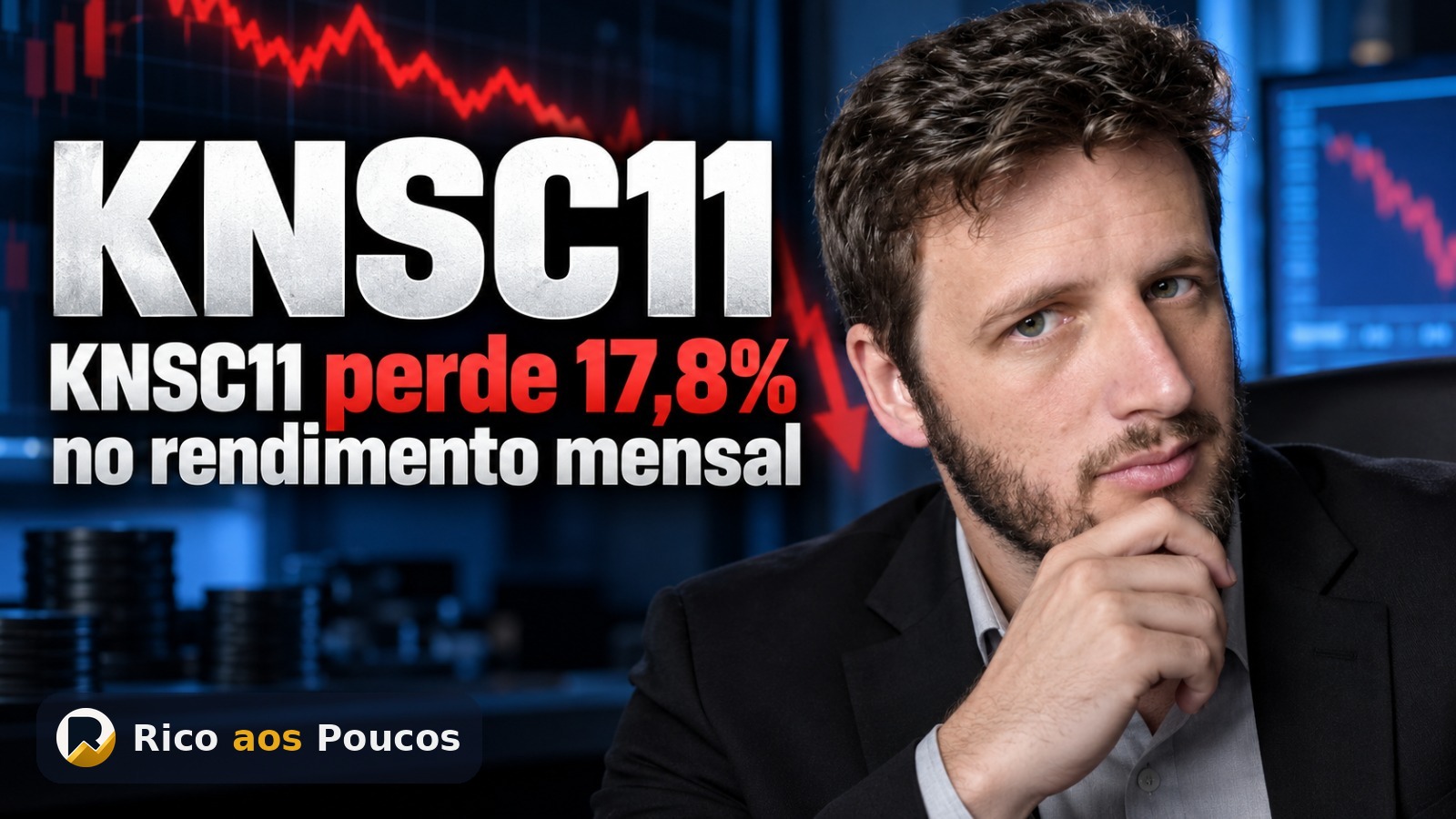 KNSC11: rendimento mensal cai e cotistas disparam em agosto
