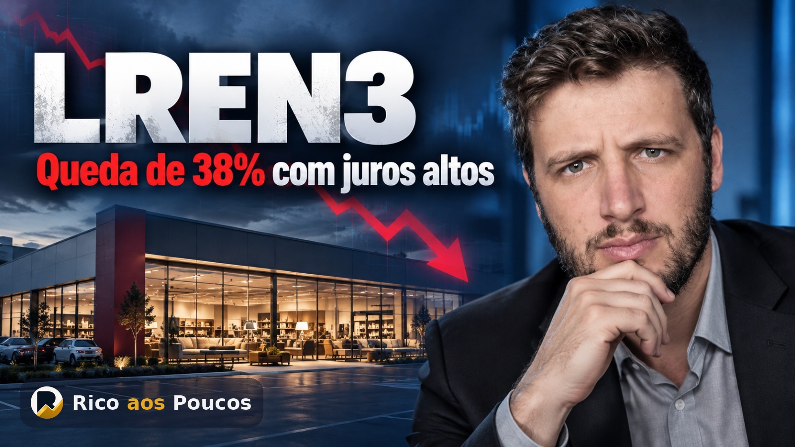LREN3 RI: por que a ação da Lojas Renner caiu 38%