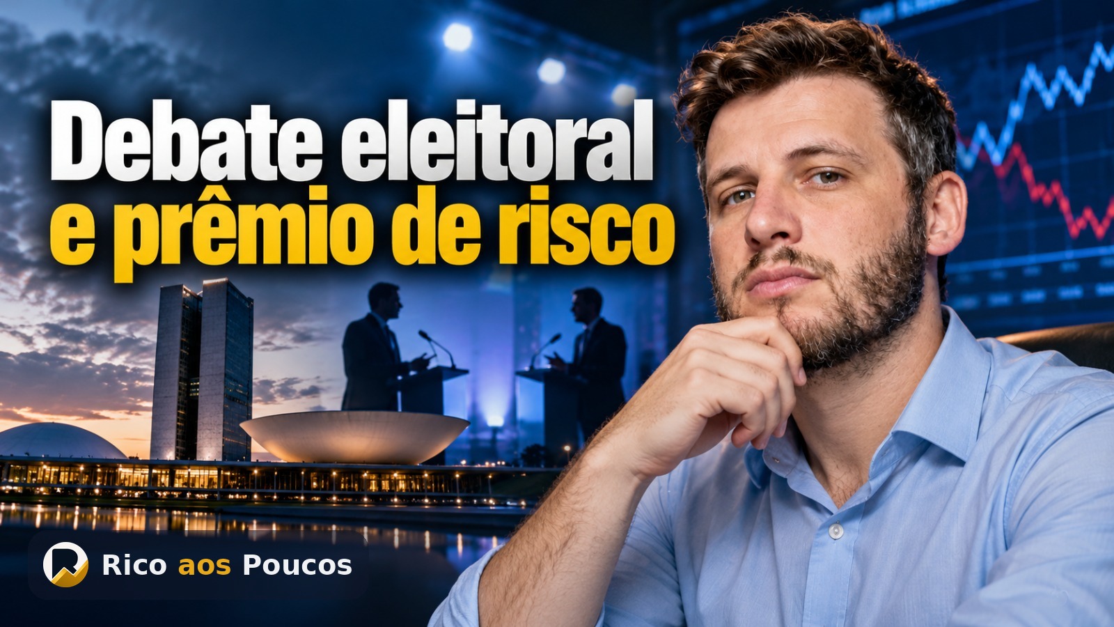 Flávio e Lula se enfrentam em primeiro debate após atos de rua: o que o mercado precifica