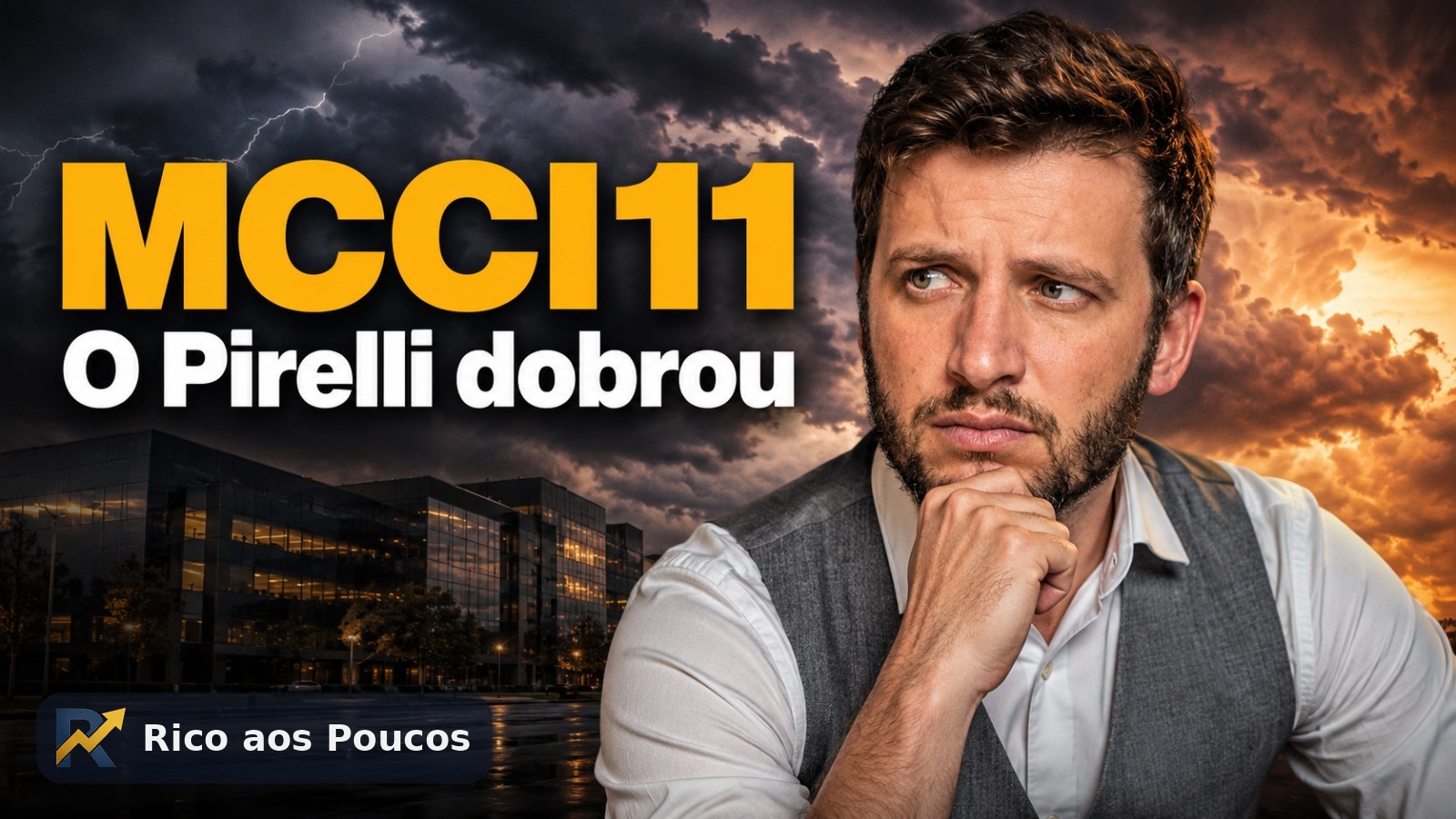 O Pirelli dobrou — o que o cotista do MCCI11 precisa saber antes de decidir