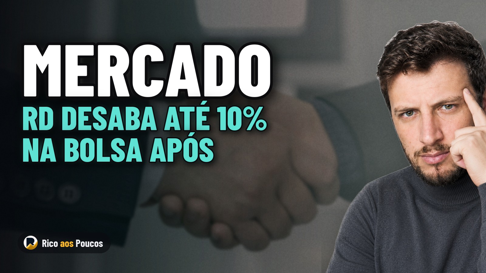 Ações de RD, Pague Menos e Panvel despencam até 10% após anúncio do Mercado Livre