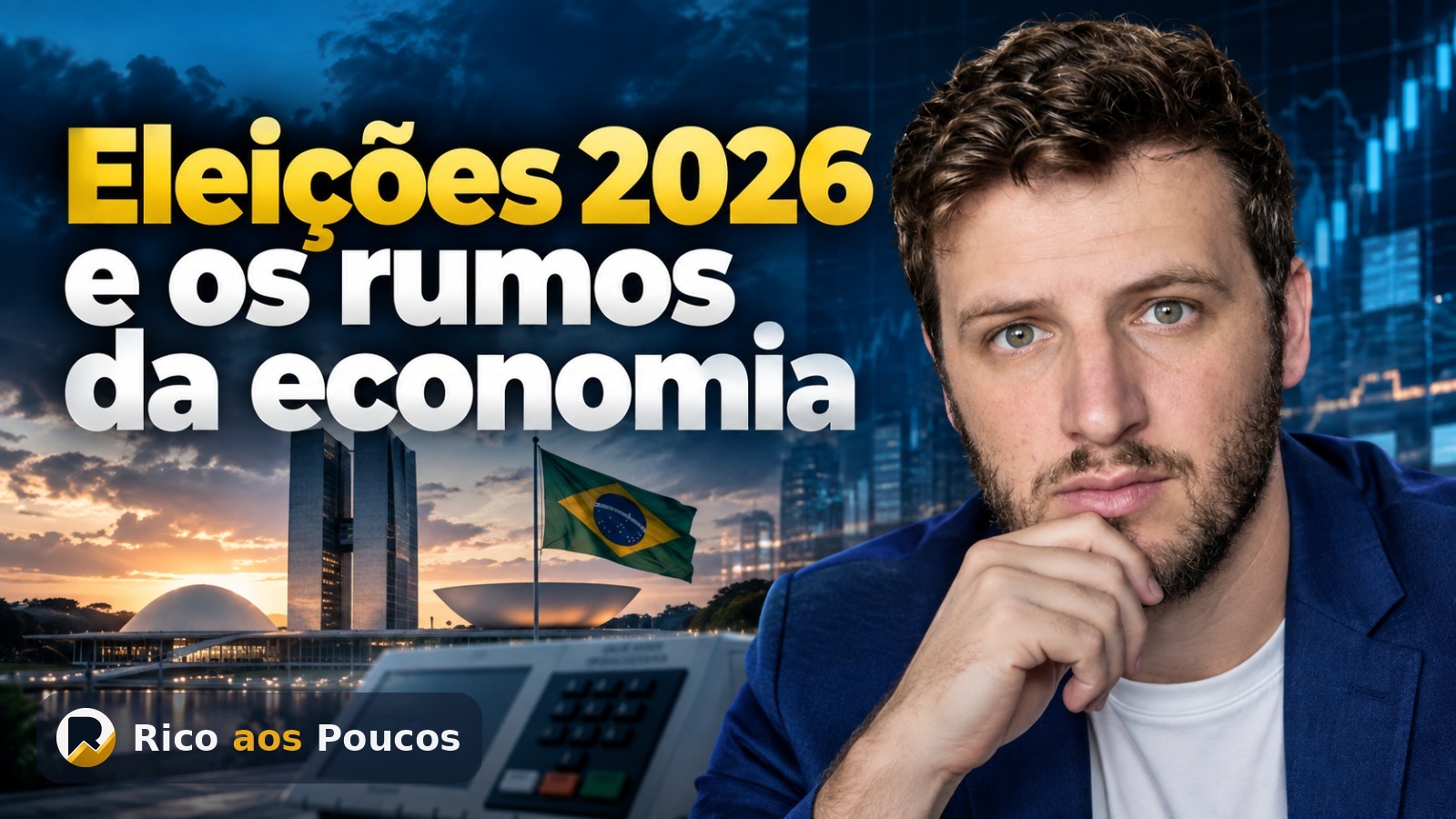Como o mercado reagiu ao 1º turno das Eleições 2026, segundo a live do InfoMoney