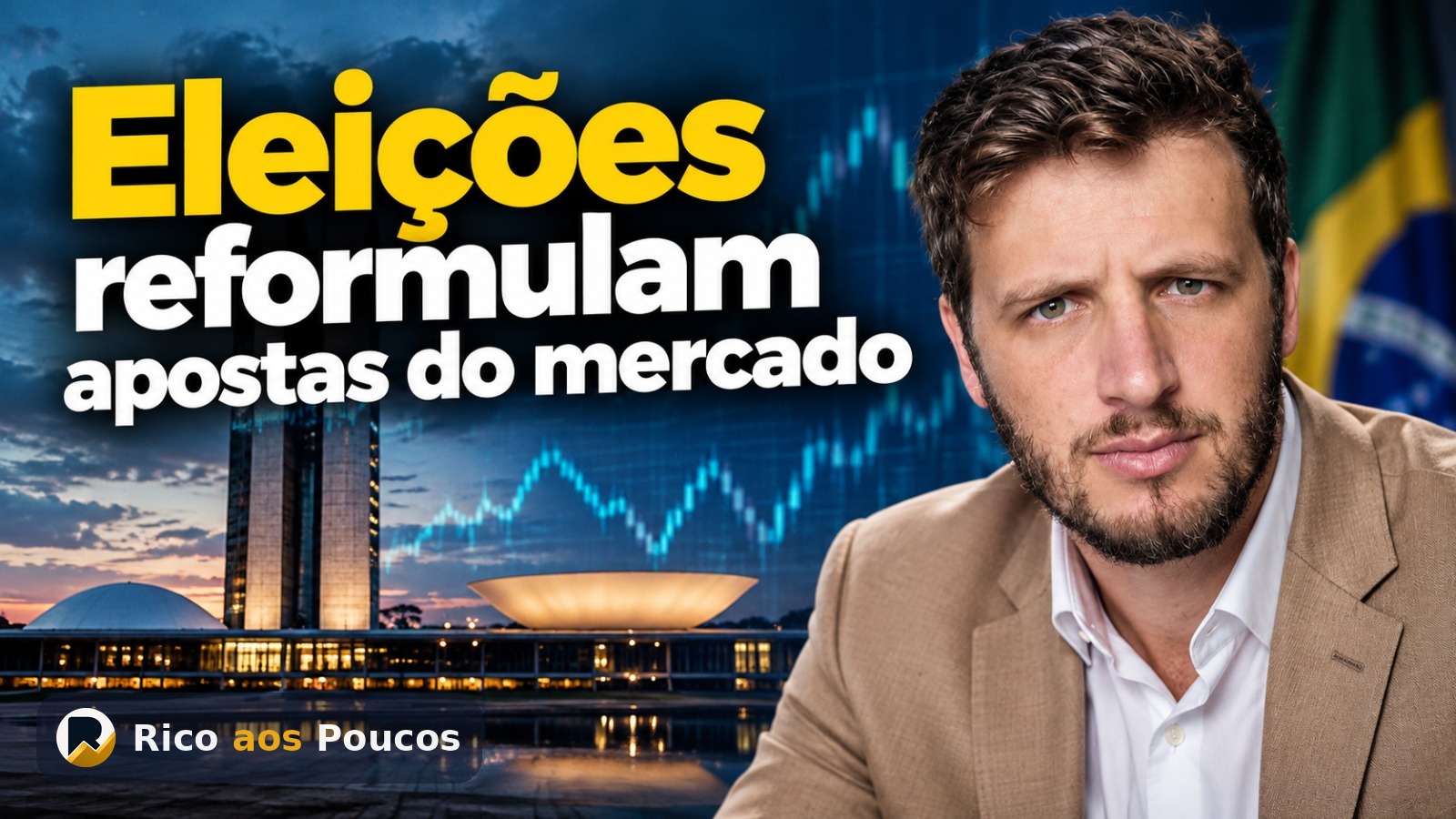 Mercado revisa apostas com Flávio à frente de Lula: veja as ações que ganham espaço na Bolsa