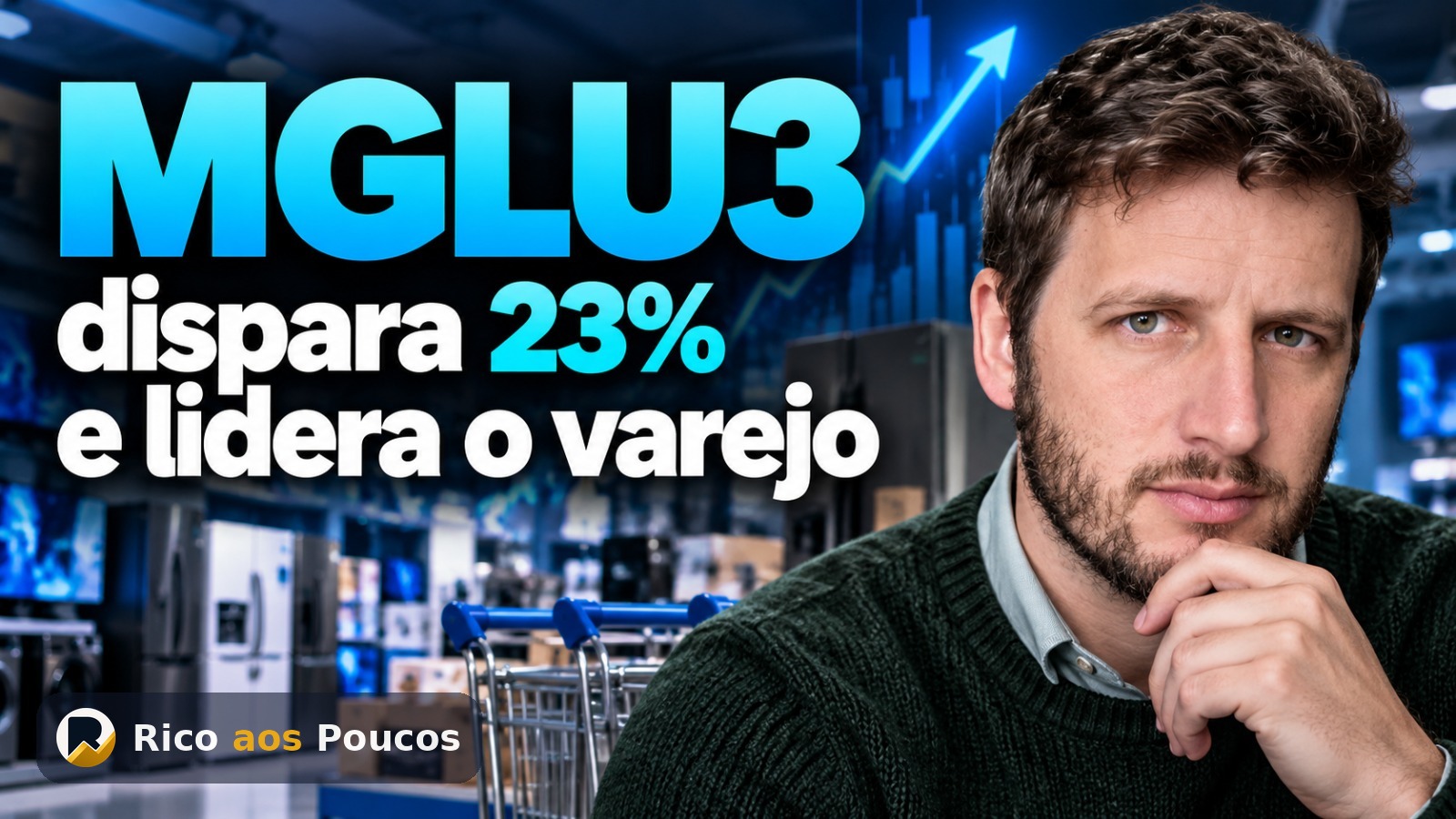 Por que a ação MGLU3 disparou 23,5% — o relatório do Citi e a euforia do varejo pós-eleição