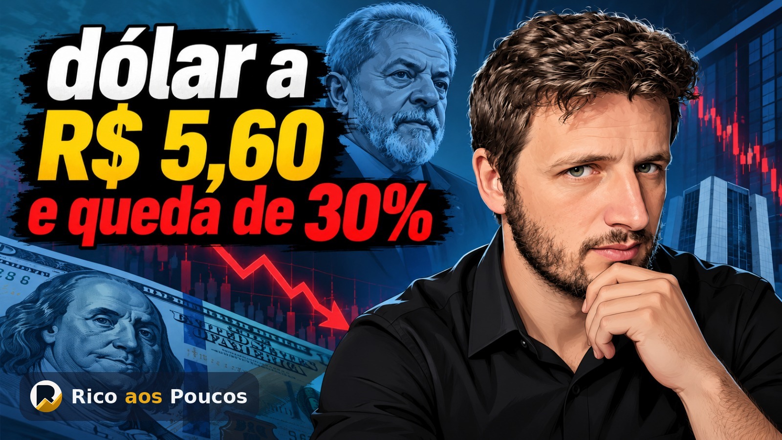 Morgan Stanley projeta dólar a R$ 5,60 e queda de 30% na Bolsa após reeleição de Lula