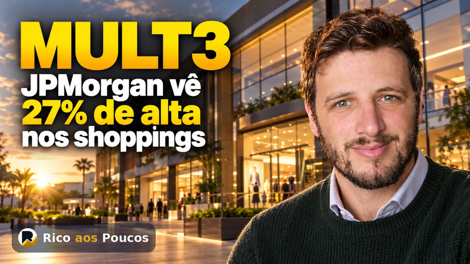 Ações de shopping ainda valem a pena após o rali? JPMorgan projeta alta de até 27%