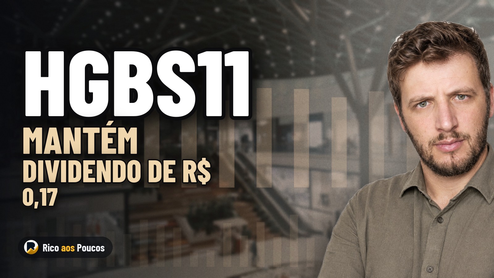 HGBS11 mantém dividendo de R$ 0,17, mas cota abaixo da emissão trava expansão