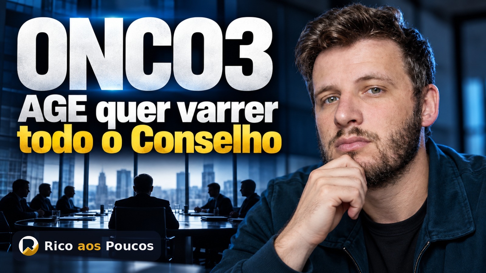 ONCO3: Oncoclínicas recebe pedido de AGE para destituir Conselho, diz InfoMoney