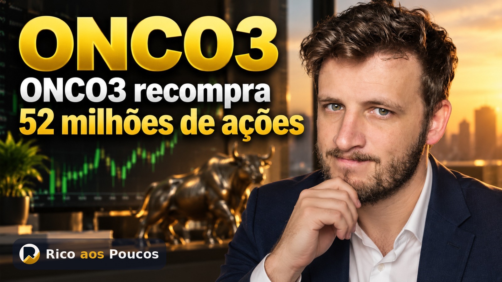 Oncoclínicas aprova recompra de até 52 milhões de ações ONCO3