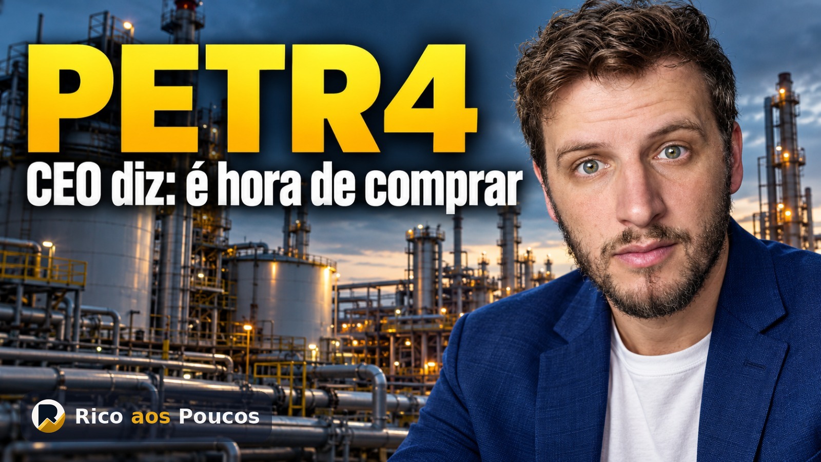 PETR4: cotação hoje e gráfico — CEO diz que queda é especulativa e 'hora de comprar'