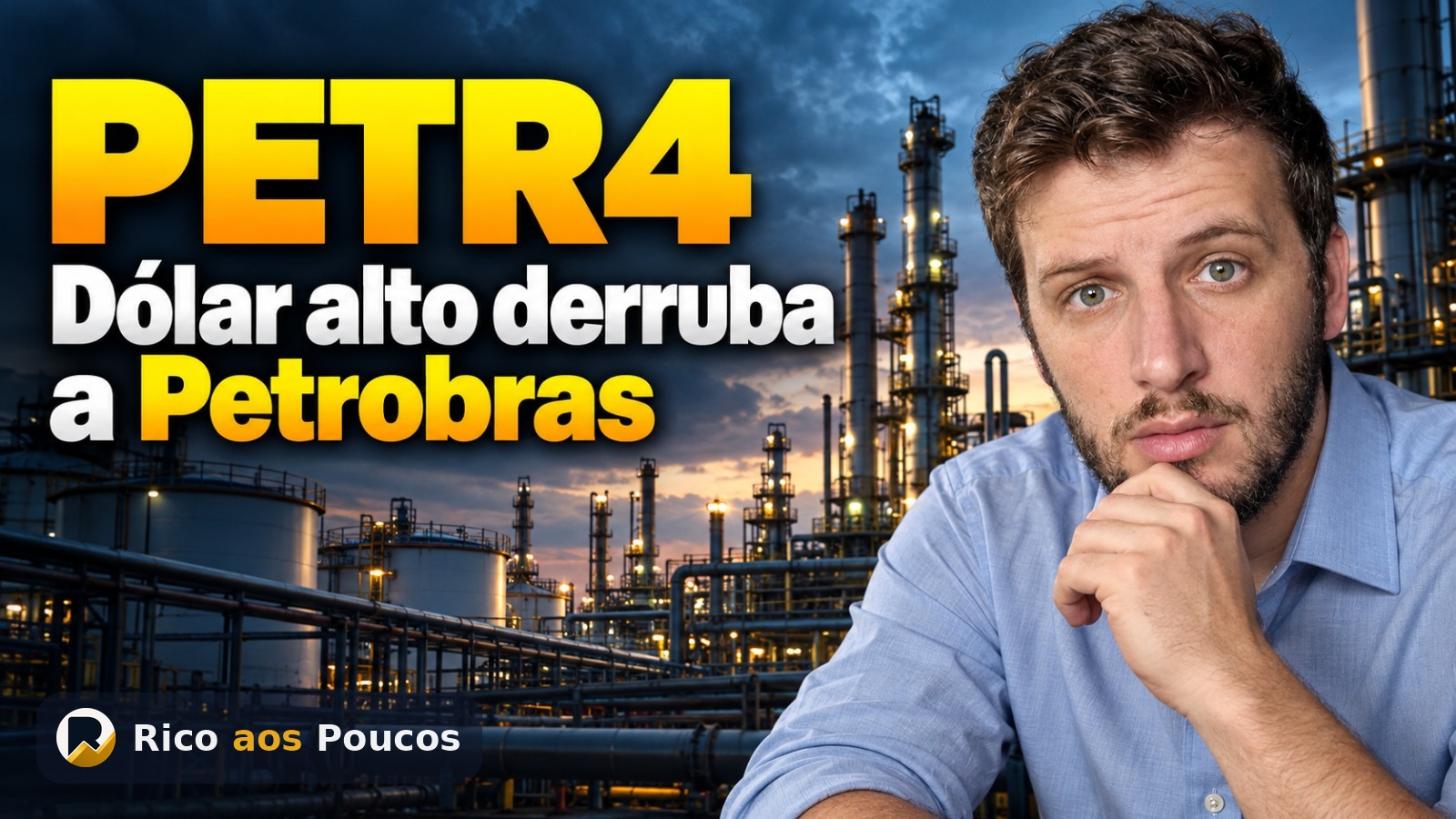 Por que a Petrobras caiu 12% hoje — o dólar alto e a conta dos combustíveis que chegou