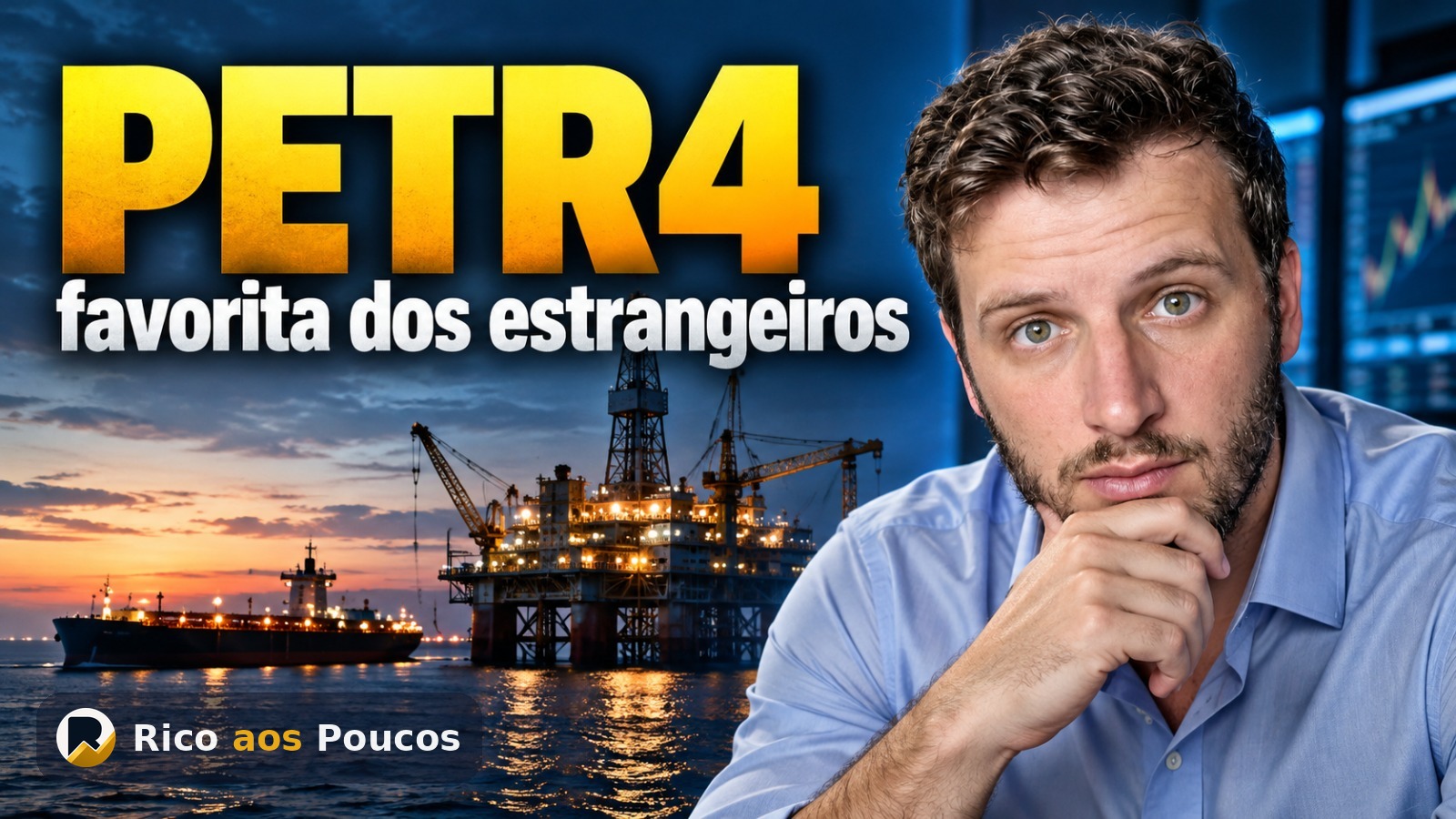 PETR4 cotação hoje e gráfico em tempo real