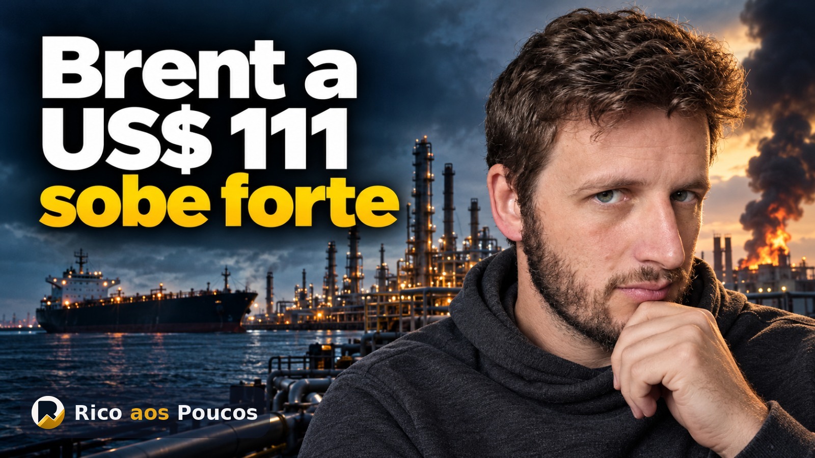 Petróleo Brent a US$ 111 após ataques no Mar Vermelho — o que muda na Selic e na Bolsa