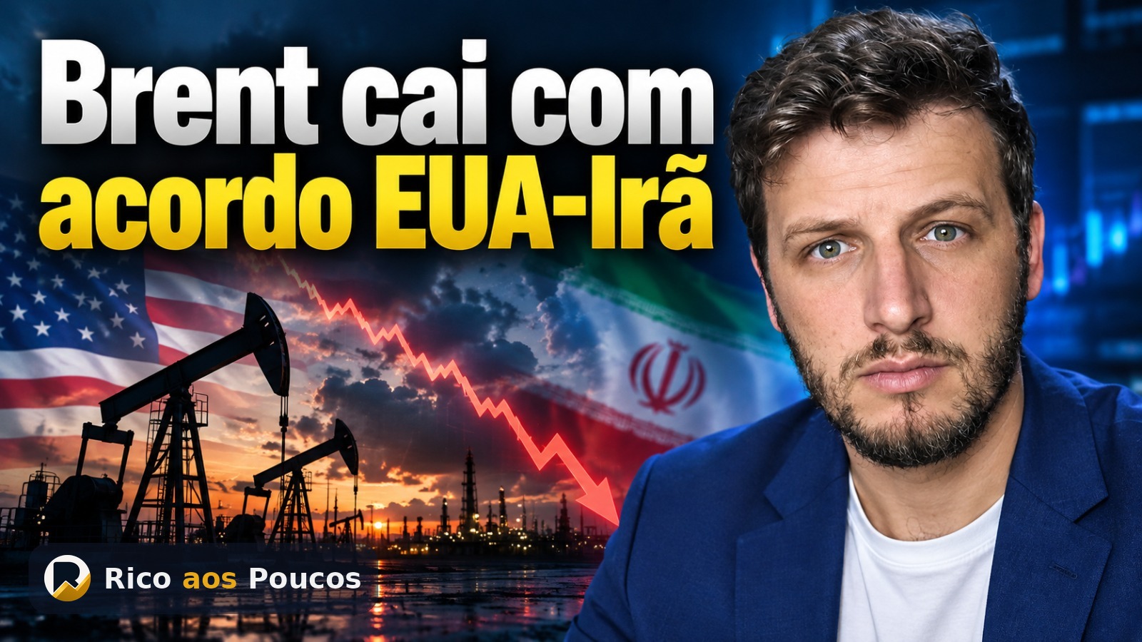 Petróleo Brent cai com negociação entre EUA e Irã, diz mercado