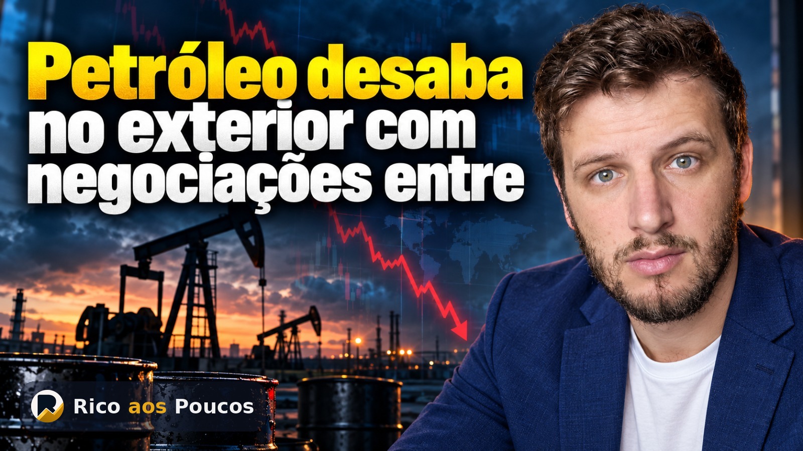 Petróleo recua com negociações entre EUA e Irã: o que muda para inflação e Ibovespa