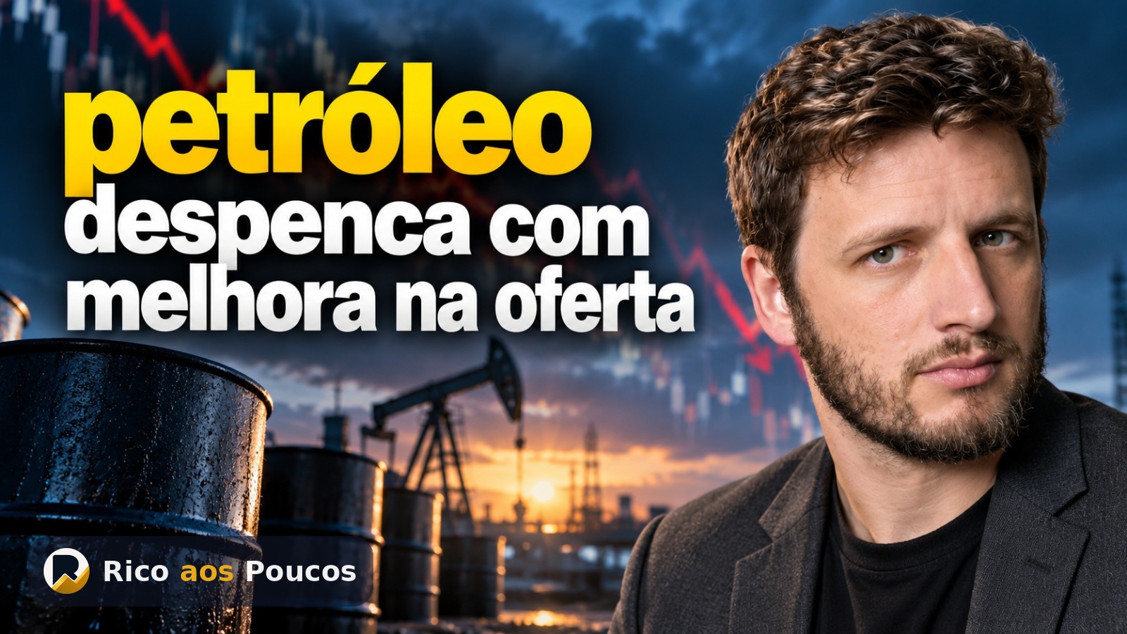 Petróleo despenca 8,68% a US$ 96,14: o tombo que abala a bolsa e as petroleiras
