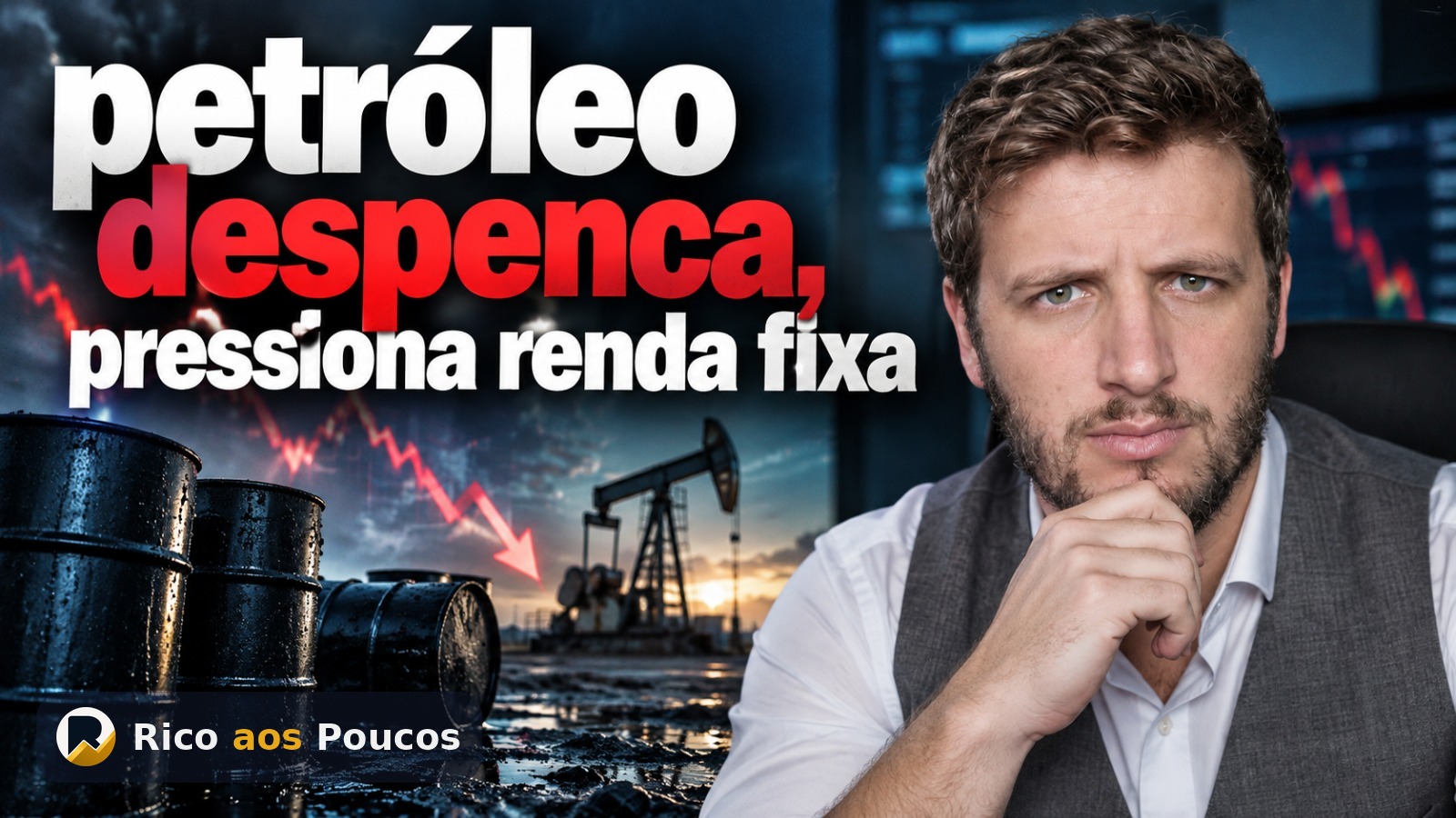 Por que o petróleo caiu tanto — e como isso derrubou as taxas do Tesouro Direto