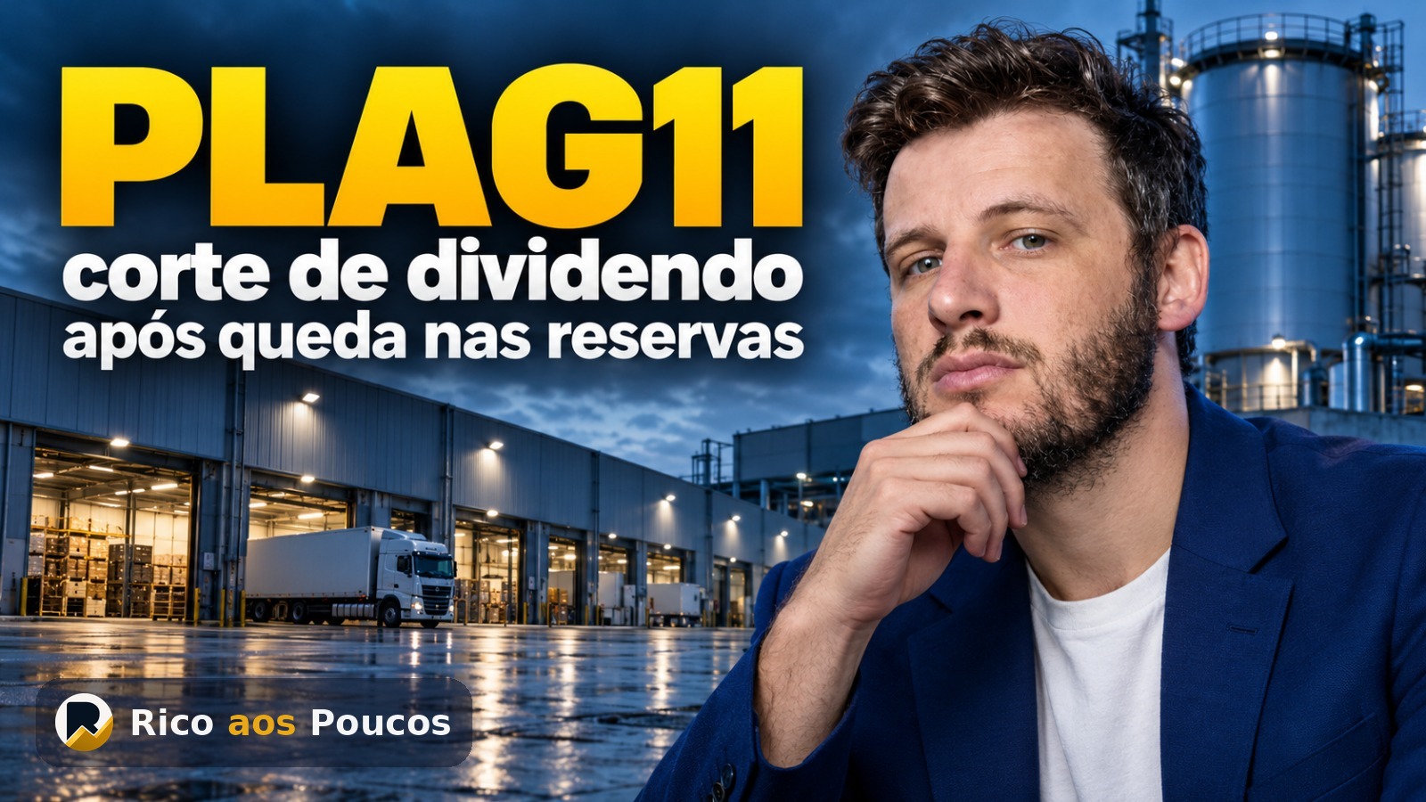 PLAG11 vai cortar dividendo? Reserva desce a R$ 0,06 por cota