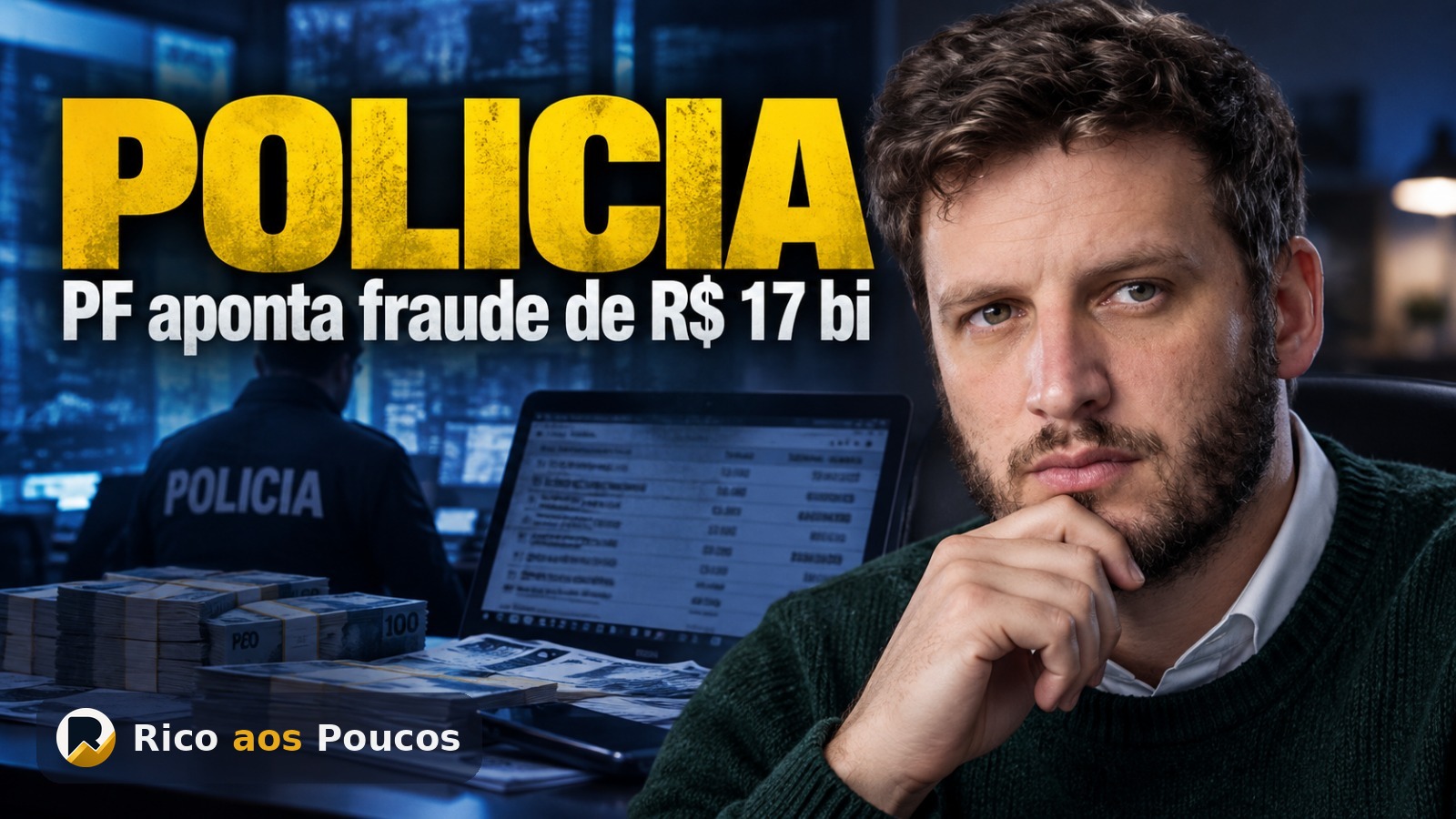 PF aponta fraude de R$ 17 bilhões em operações entre Master e BRB