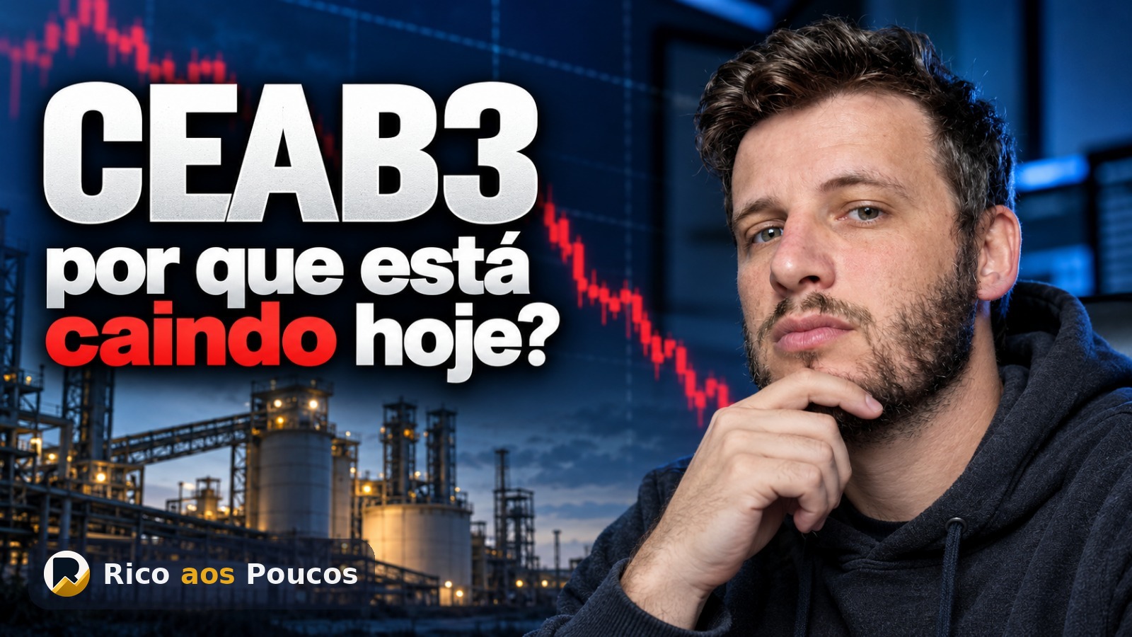 Por que a CEAB3 está caindo: ação despenca 50% sem fato novo em dia de forte baixa no varejo