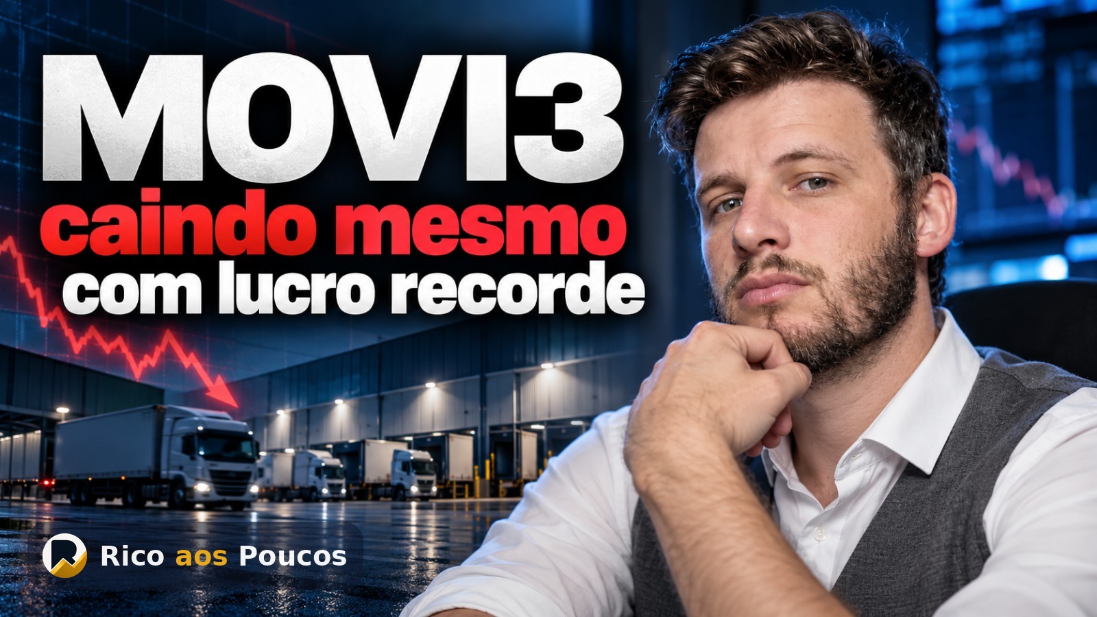 Por que a MOVI3 está caindo com lucro recorde no 3T26?