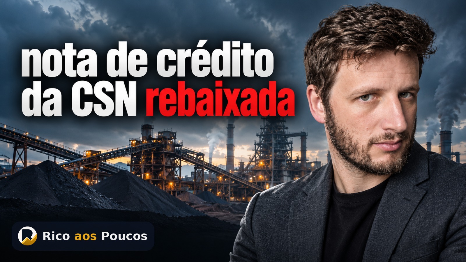 S&P rebaixa nota de crédito da CSN