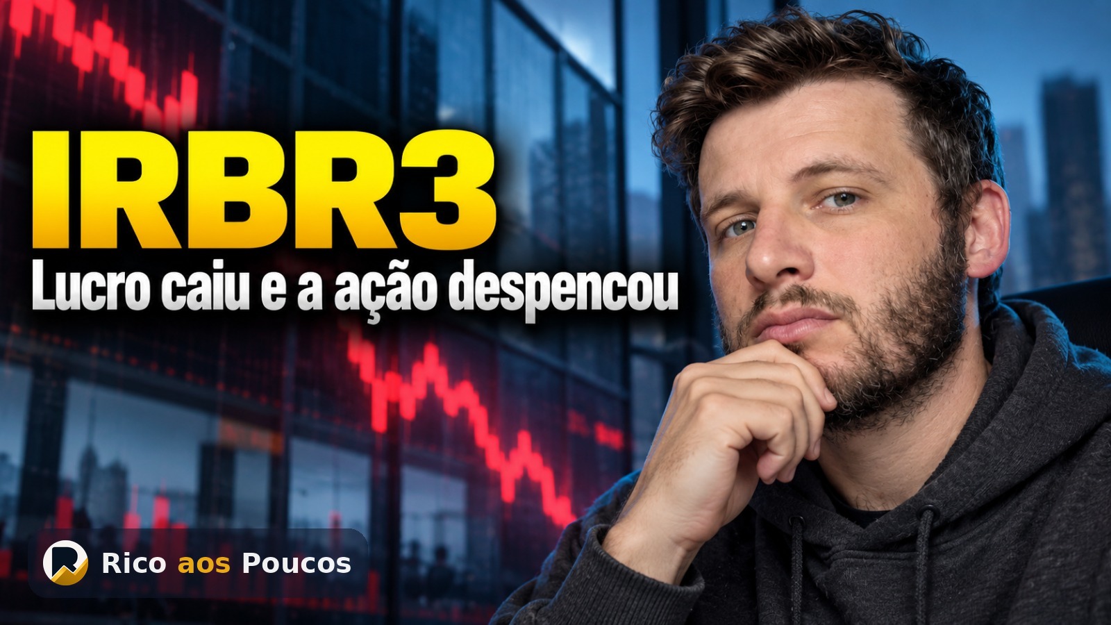 Por que IRBR3 está caindo sob pressão: lucro tomba 73% em agosto com sinistralidade alta