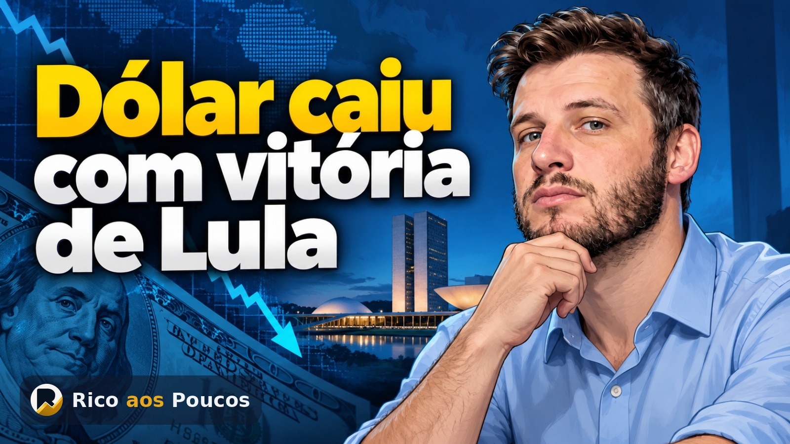 Dólar hoje recua após alta forte da eleição