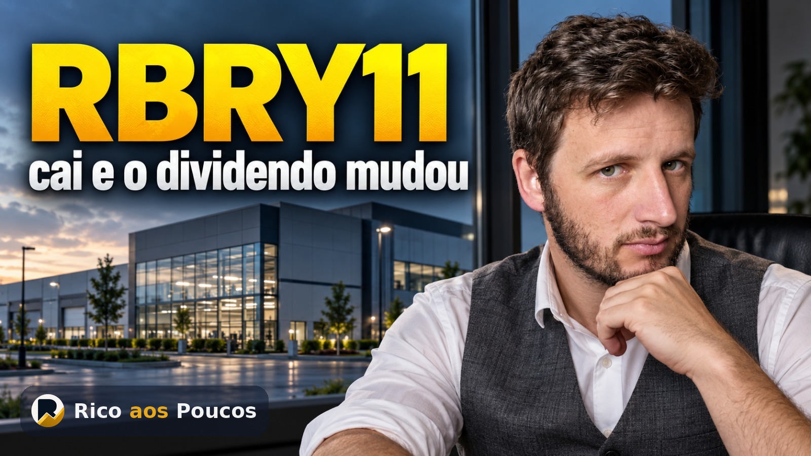 Por que o RBRY11 está caindo — a conta da marcação a mercado e a reserva de R$ 0,71 por cota