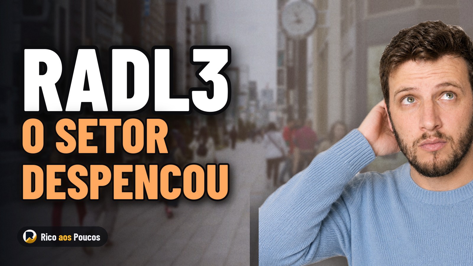 RADL3 despenca 7% junto com o setor de saúde — e a culpa é de um remédio que virou genérico